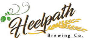 Heelpath Brewing Co. logo with hops and wheat